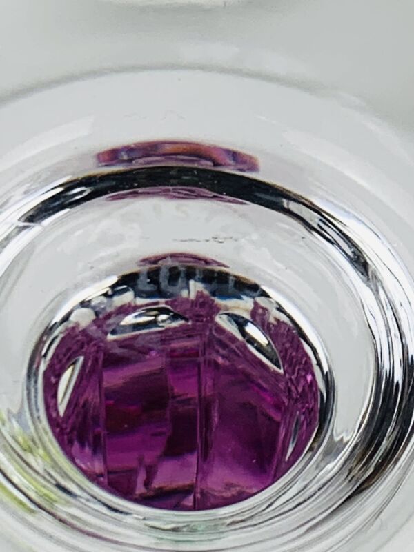 6 verres à vin Roemer, cristal Saint-Louis modèle Chantilly