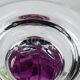 6 Roemer wine glasses, Saint-Louis crystal, Chantilly pattern