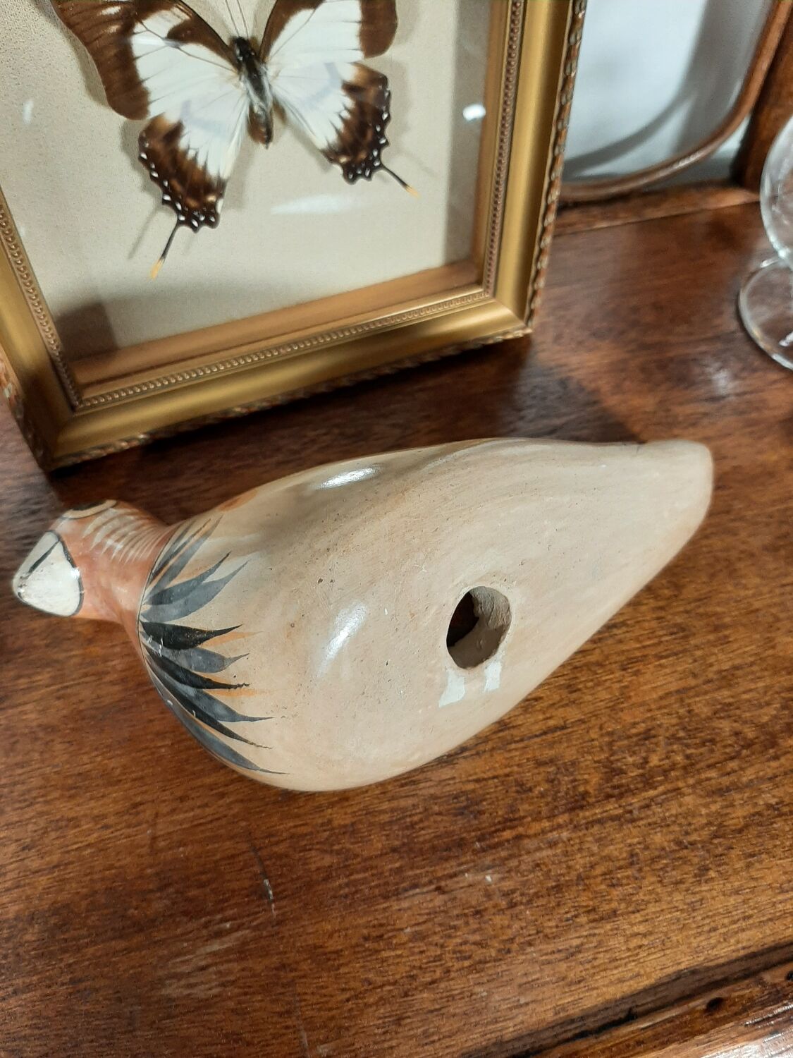 Vintage ceramic bird