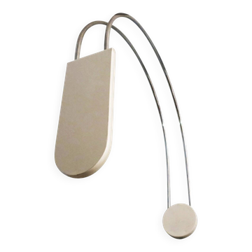 Mid century arc ceiling or wall light by Bruno Gecchelin, Italy 1970s