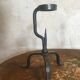 Iron candlestick
