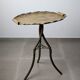 Japanese Art Nouveau bronze and brass table with dragonfly, 1920s