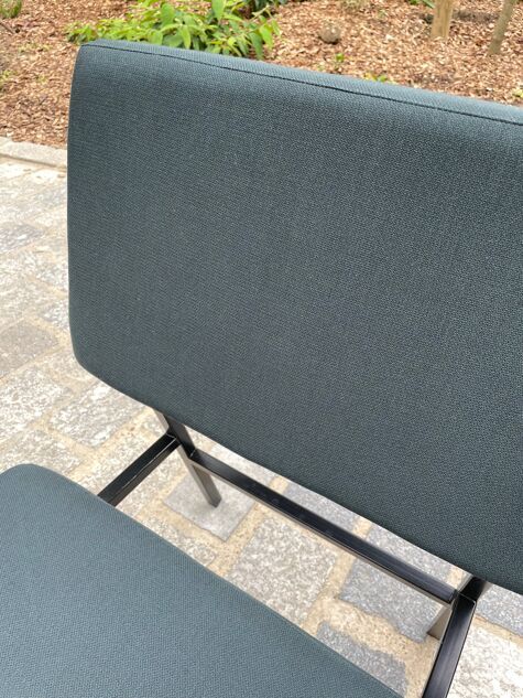 Restored armchair with LVMH fabric