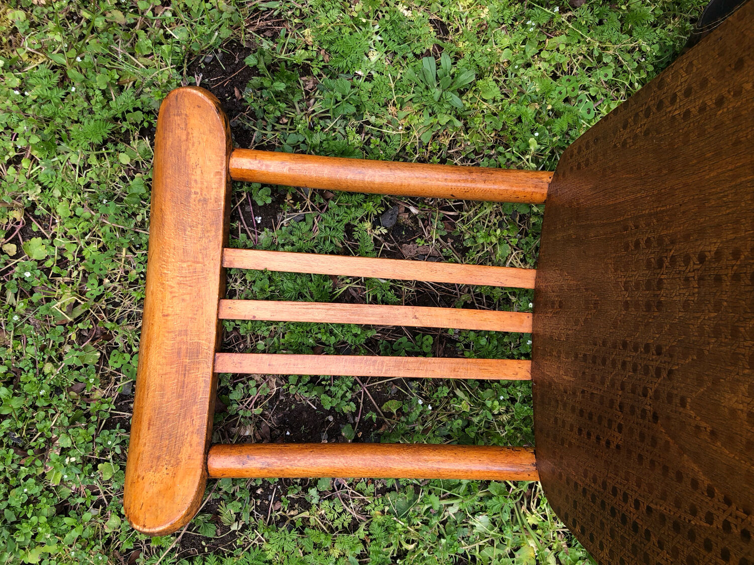 Trio chaises bistrot monobloc