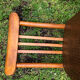 Trio chaises bistrot monobloc