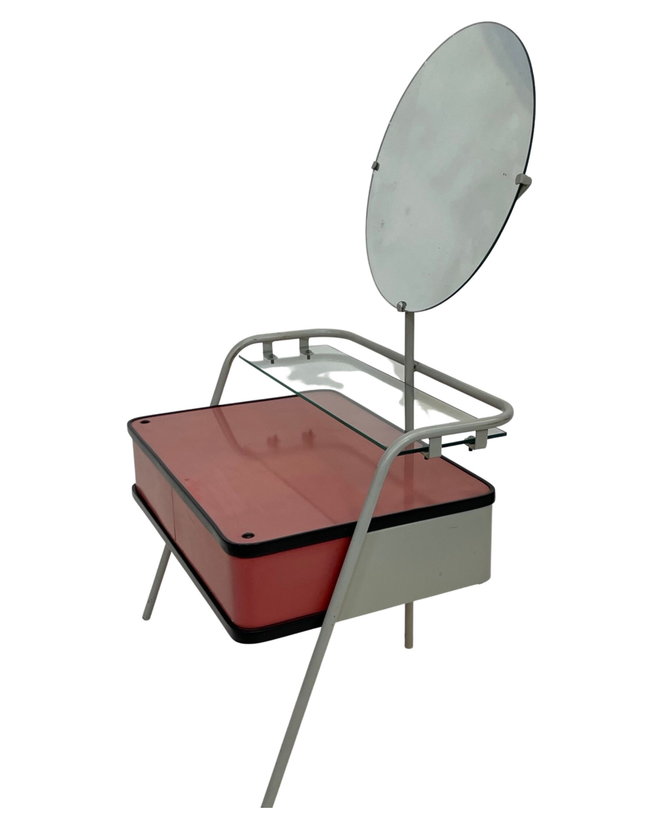 Vintage Auping dressing table side table 1950s Dutch design