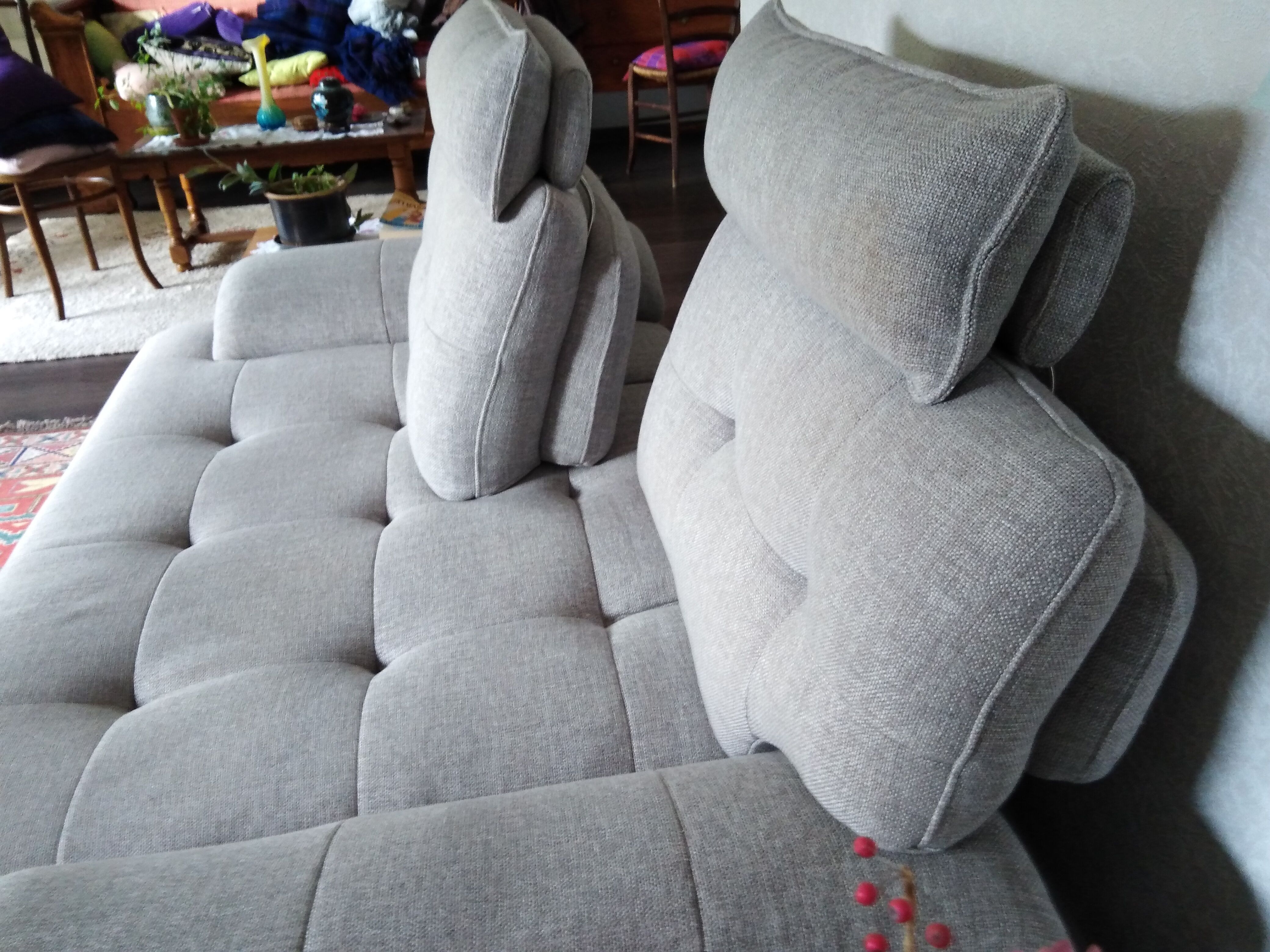 Canapé tissu Cuir Center