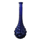 Midnight blue vintage bubble carafe