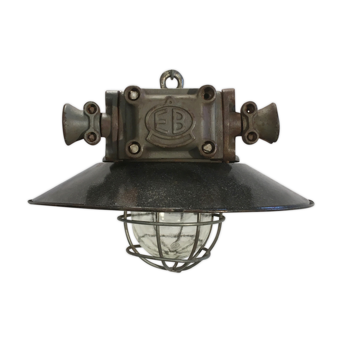 Vintage Heavy Explosion Proof Lamp , 1960s
