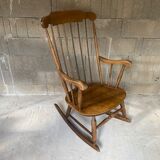Rocking chair by stol kamnik yugoslavia vintage 1960s