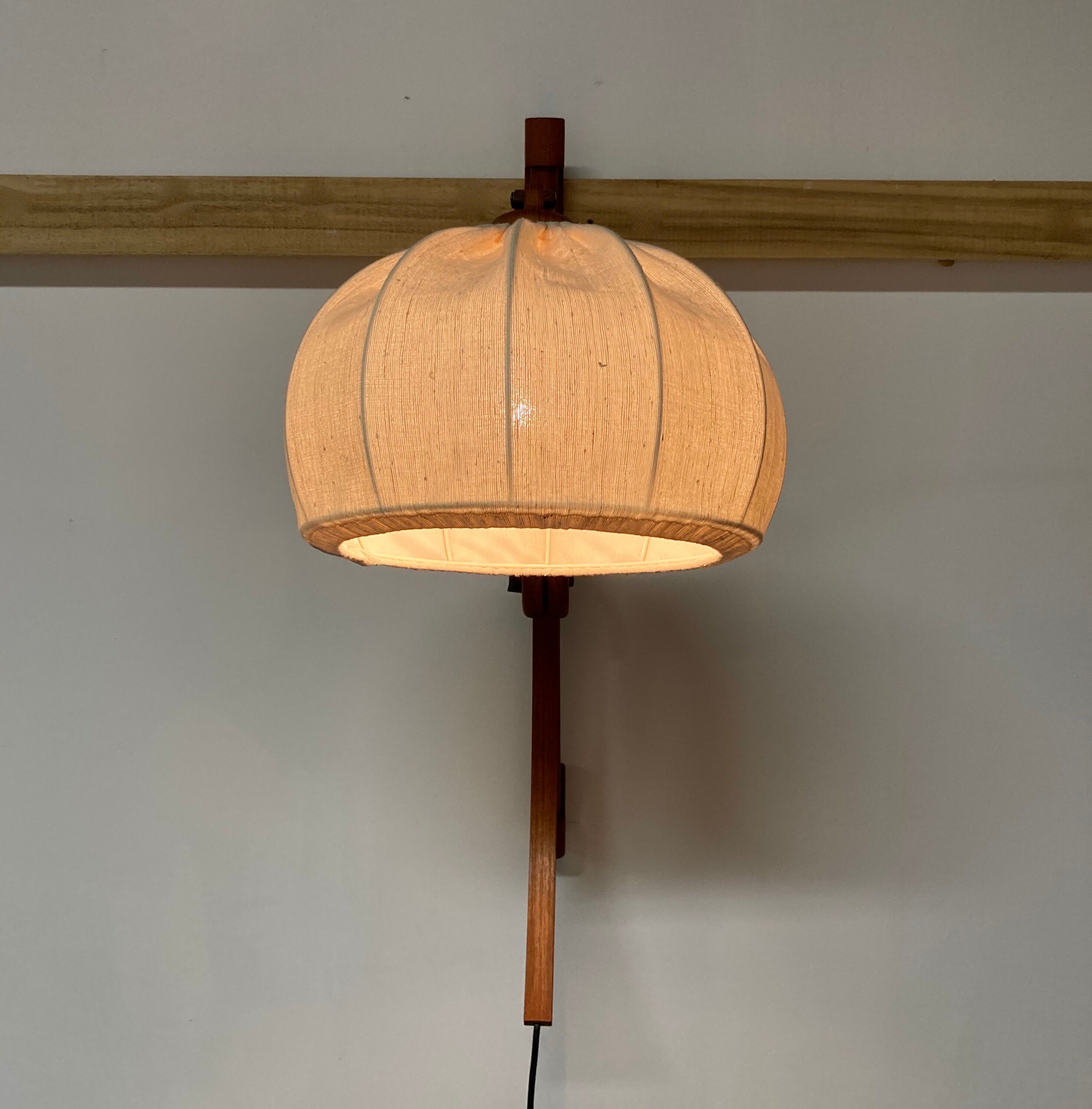Modular wall lamp 90 cm scandinavian design 1960