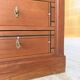 Double-sided walnut counter desk 1900