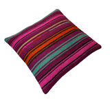 Vintage turkish kilim cushion cover , 40 x 40