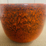 Italian ceramic plant pot from the 1970s