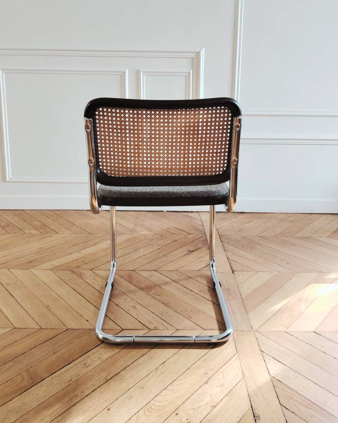 Cesca chair B32 style Marcel Breuer renovated, year 87