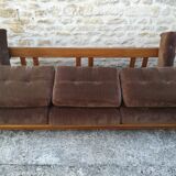 Scandinavian elm sofa
