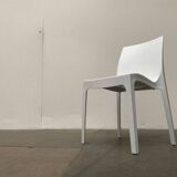 Stackable plastic auxiliary chair Italian Rome