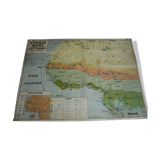 Map Africa black