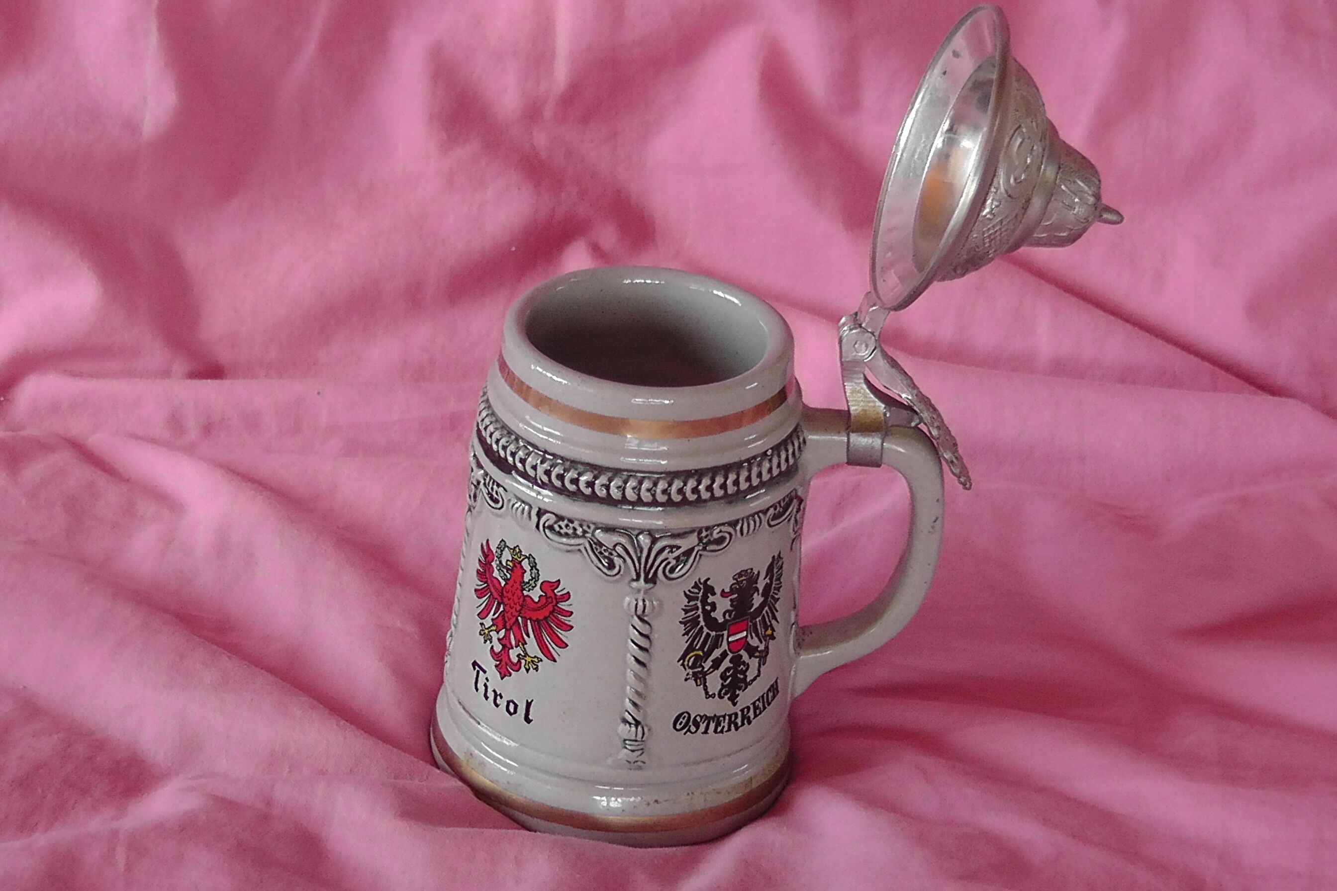 Austrian german beer mug