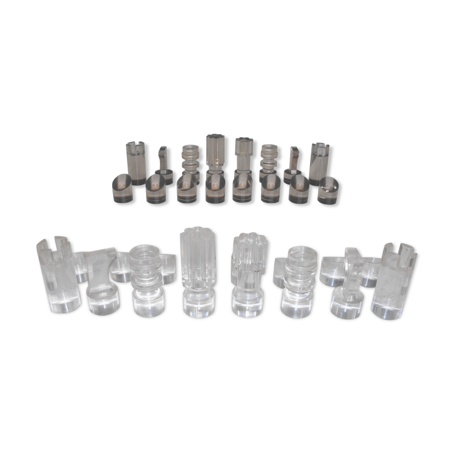 Michel Dumas chess game in altuglas 70s