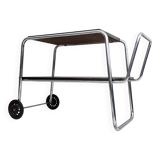 Bauhaus Tubular Steel Serving Cart by Robert Slezák, 1930s