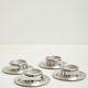 Chrome egg cup, 1970s