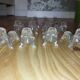 Set of 12 Danone knife rests – Dogs – Bakelite / hard plastic – Year