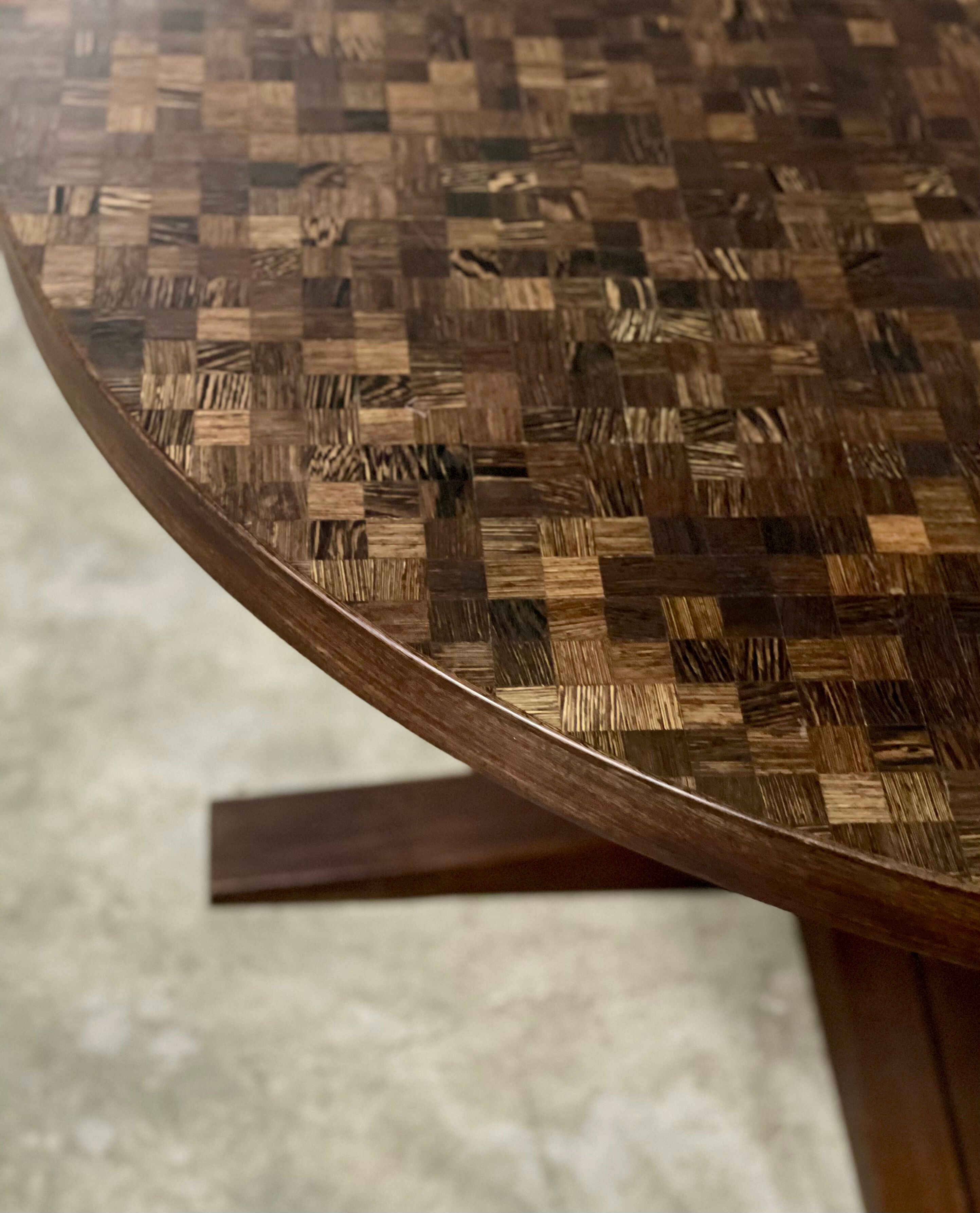 Round Dining Table by Dieter Wäckerlin for Idealheim, 1960s