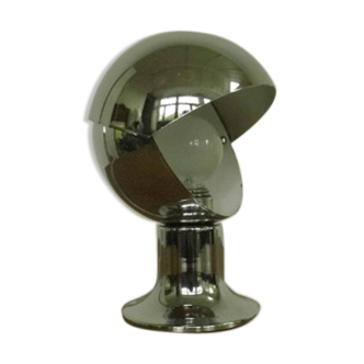 Lampe boule chromée des années 1970