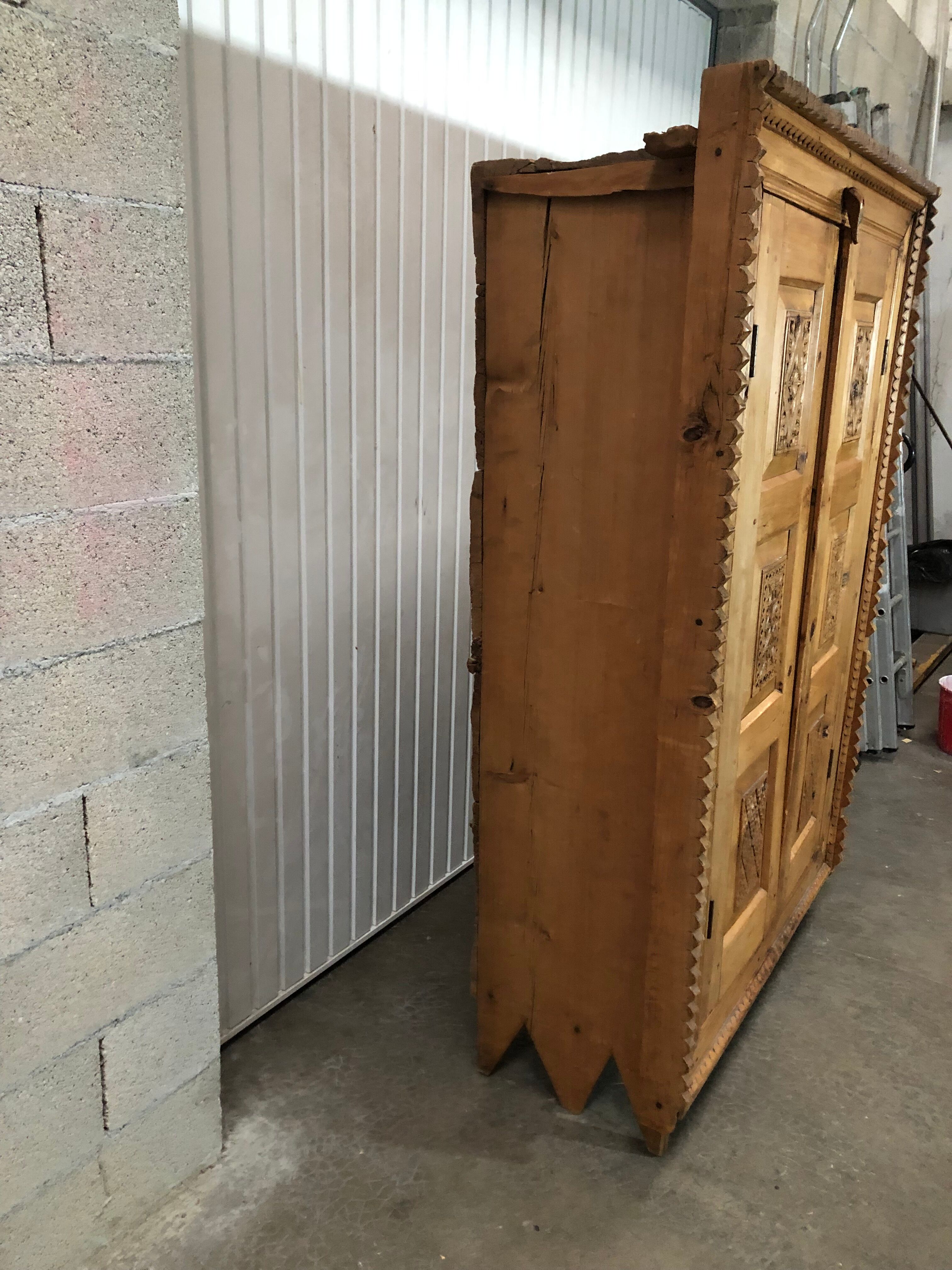Old afghan wardrobe