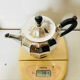 Art Deco teapot CHRISTOFLE early 20th century in silver-plated metal with hallmark