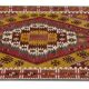 Tapis antique turc runner 140x390cm