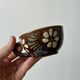 Lot of mismatched Alsatian pottery coffee cups