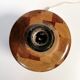 Large Vintage Turned Wood Lamp Base