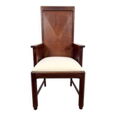 Dutch Art Deco Hague School Modernist Armchair, 1930s