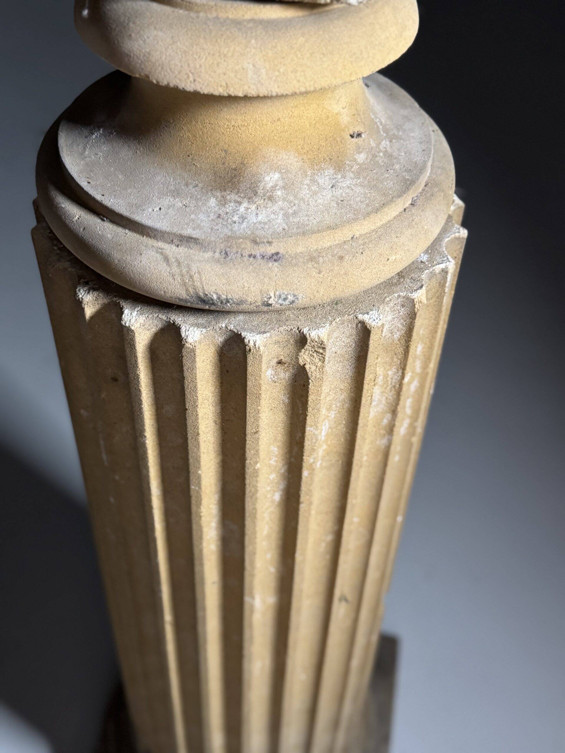 Bust on pedestal 20th century Antinous