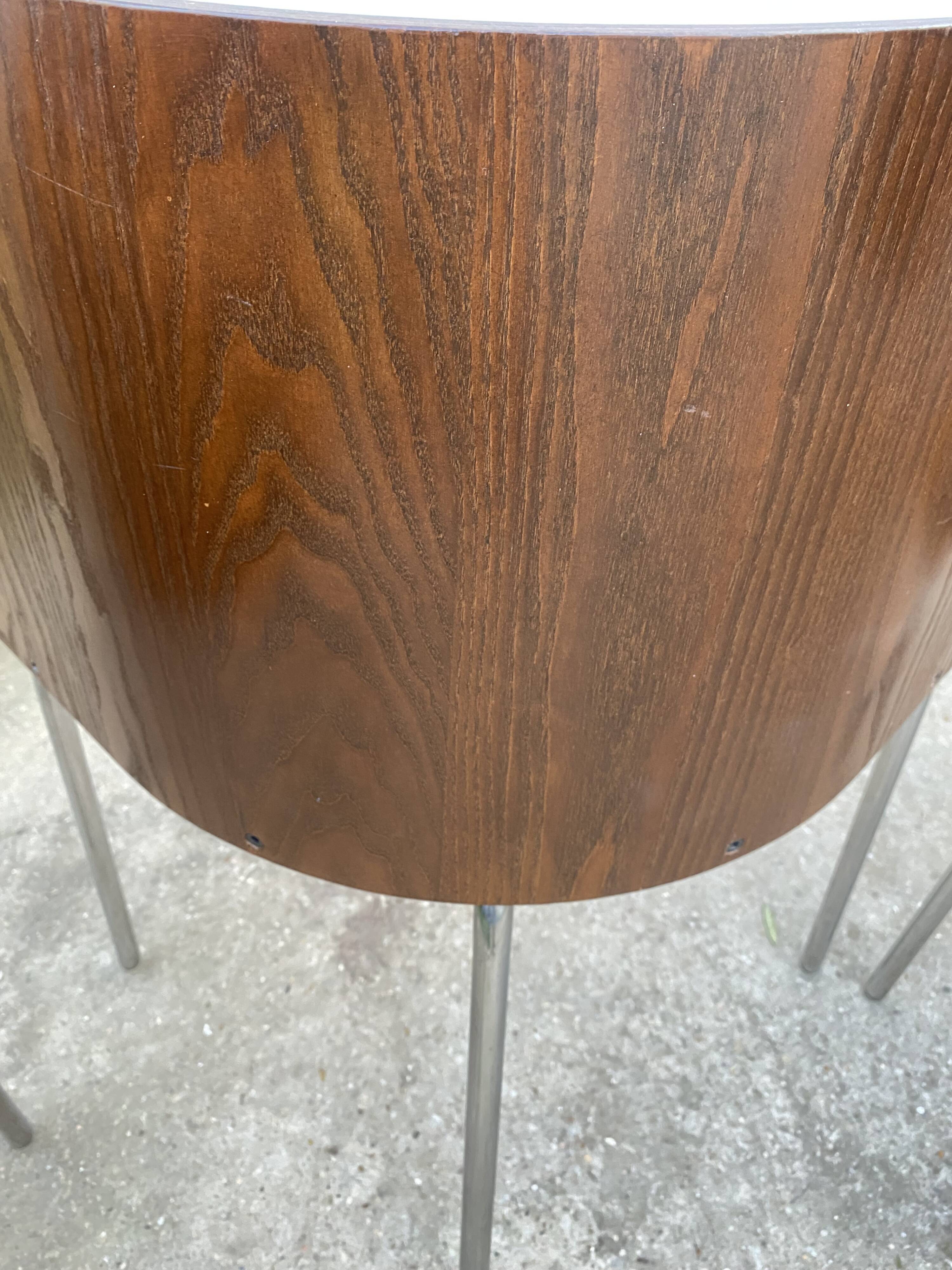 Fusion table and 4 teak chairs by Sandra Kragnert IKEA.