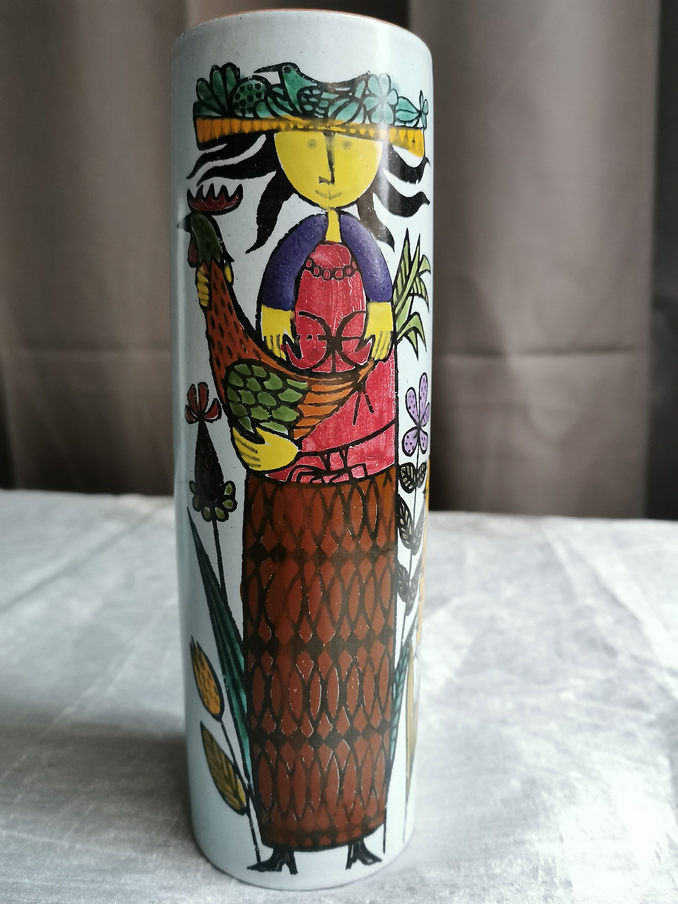 Pair of Suedois design vase by "stig lindberg"