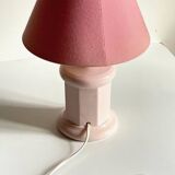 LAMPE Céramique Rose VINTAGE