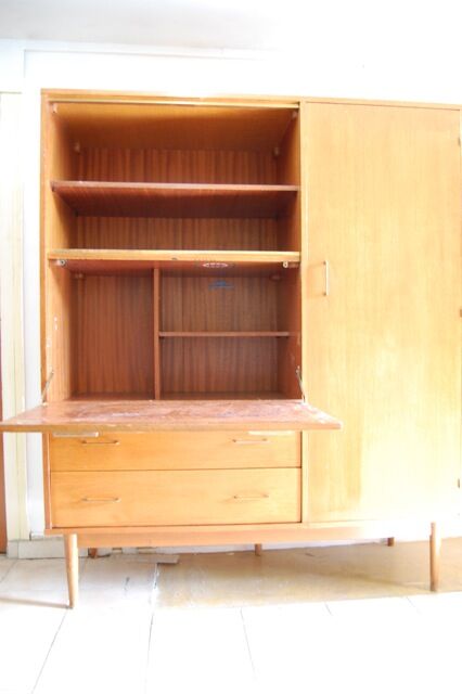 Cabinet / Secretary / closet vintage 50/60s