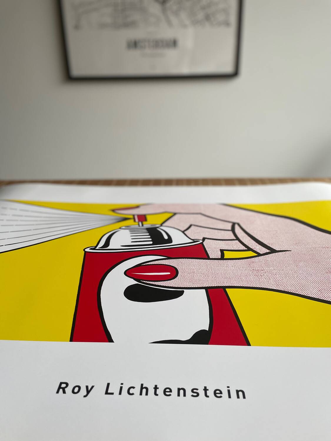Roy Lichtenstein (1923-1997), Spray, 1962 copyright succession de Roy Lichtenstein NY fabriqué en France 2008