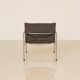 "SZ02" armchair in black/emerald leather by Martin Visser for Spectrum 60's