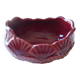 Empty art-deco scallop shell pocket