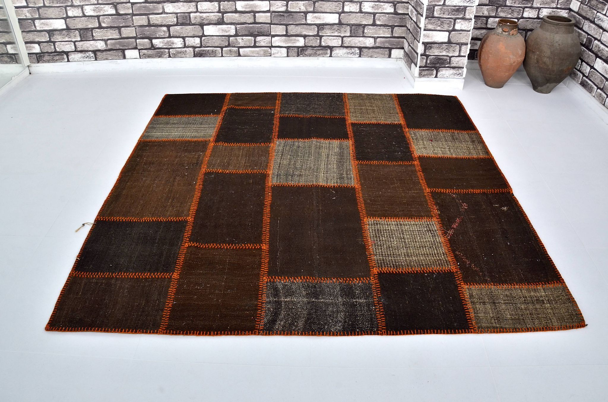 Tribal Anatolian Vintage Kilim Rug sku 3048
