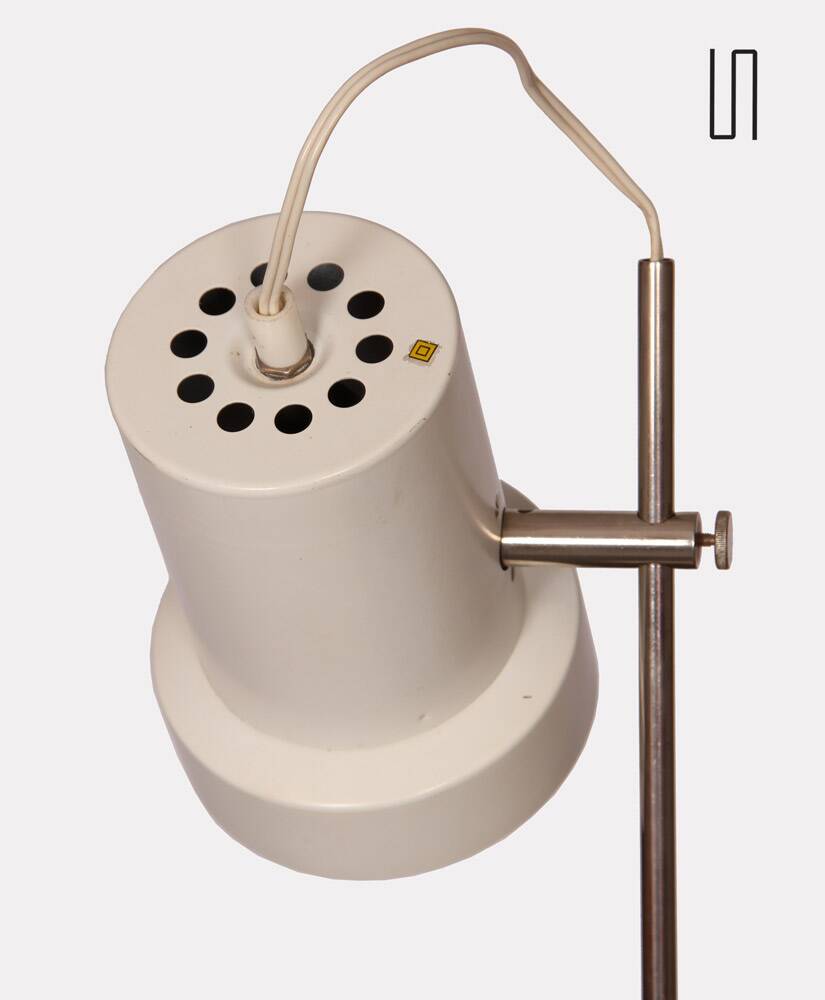 Vintage metal lamp produced by Aka around 1960