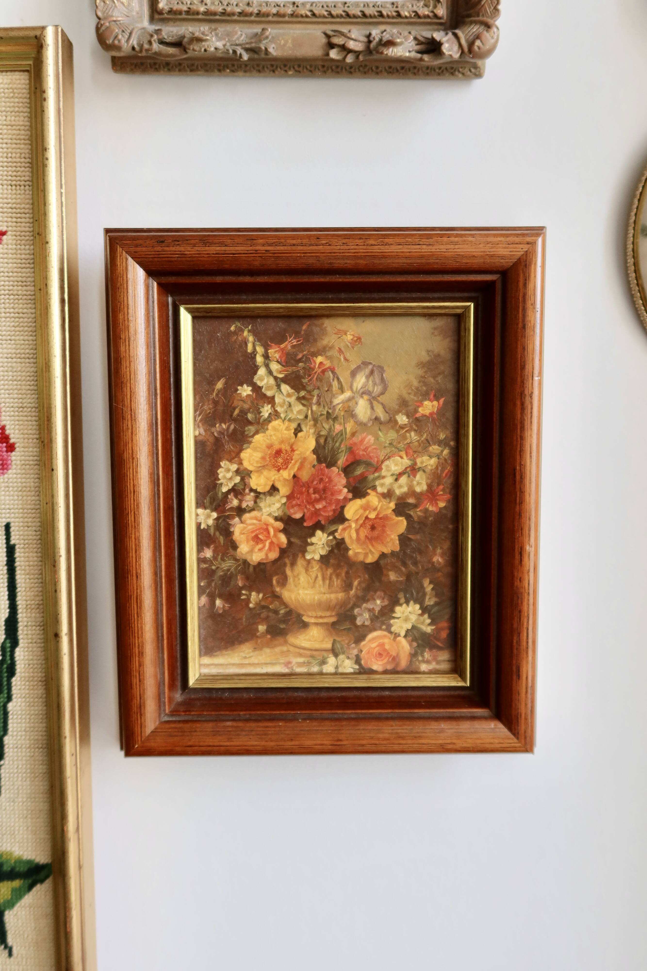 Vintage oil on canvas "The glory of nature" signed A.Williams