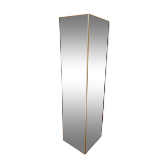 Colonne socle miroir 1970