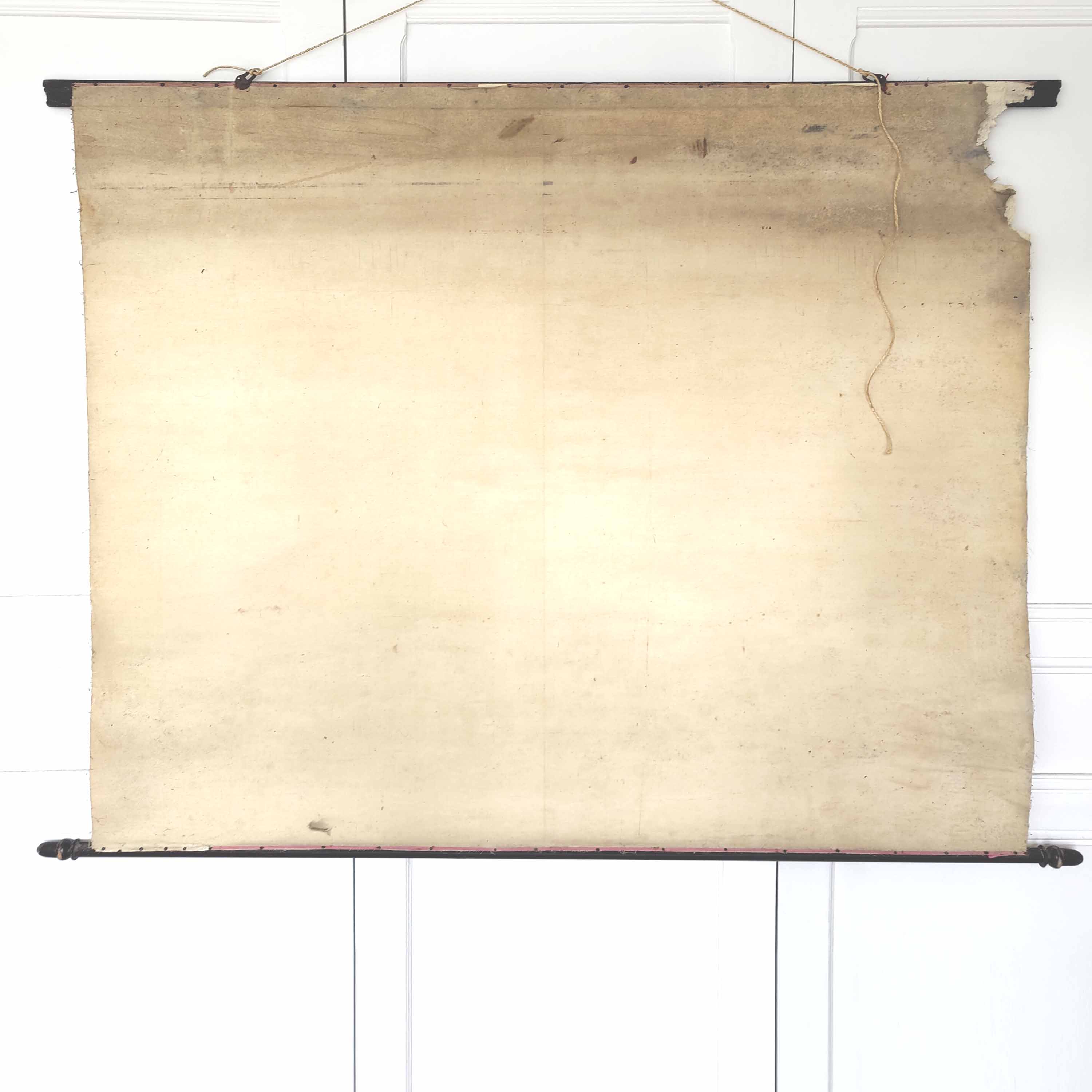 map of France 1900 of Dion Bouton Art Nouveau