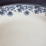 St. Amand's earthenware oval tray