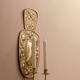 Mid Century Swedish Brass Sconce